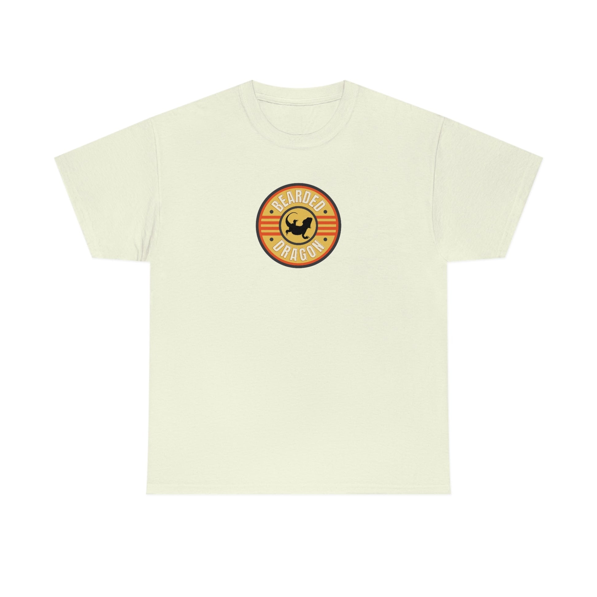 Bearded Dragon Patch Heavy Cotton T-Shirt