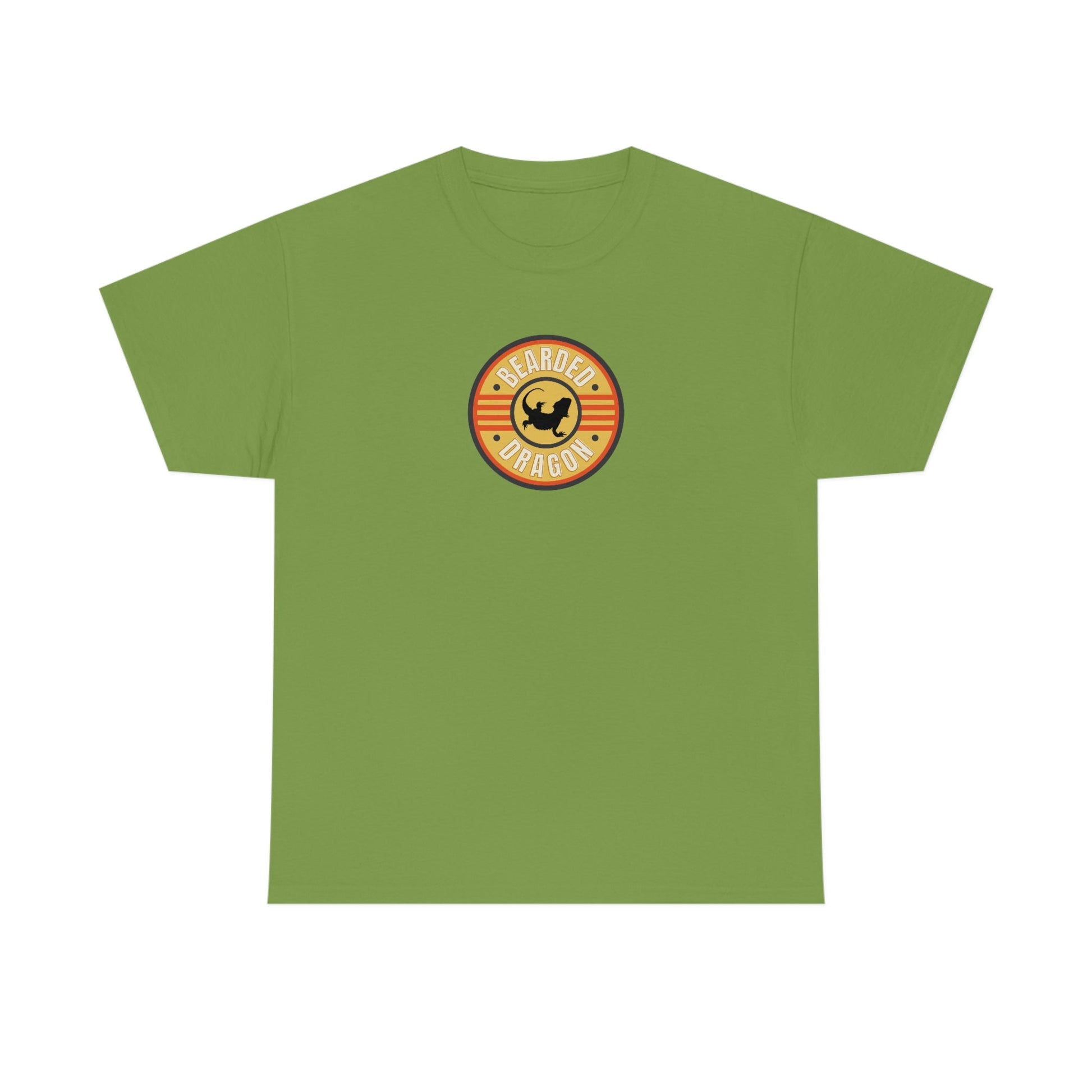 Bearded Dragon Patch Heavy Cotton T-Shirt