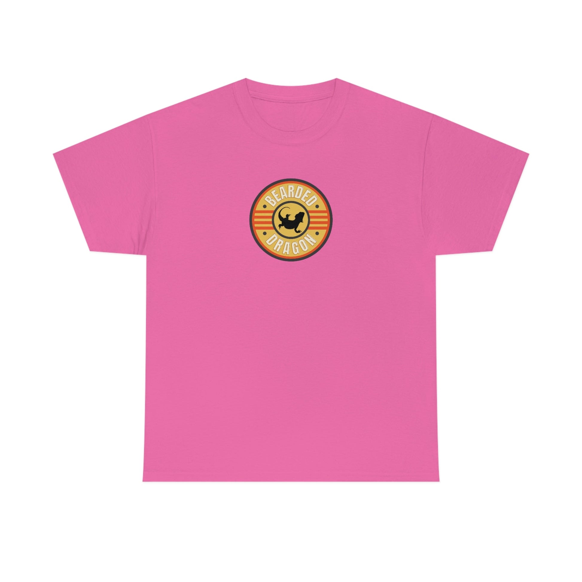 Bearded Dragon Patch Heavy Cotton T-Shirt