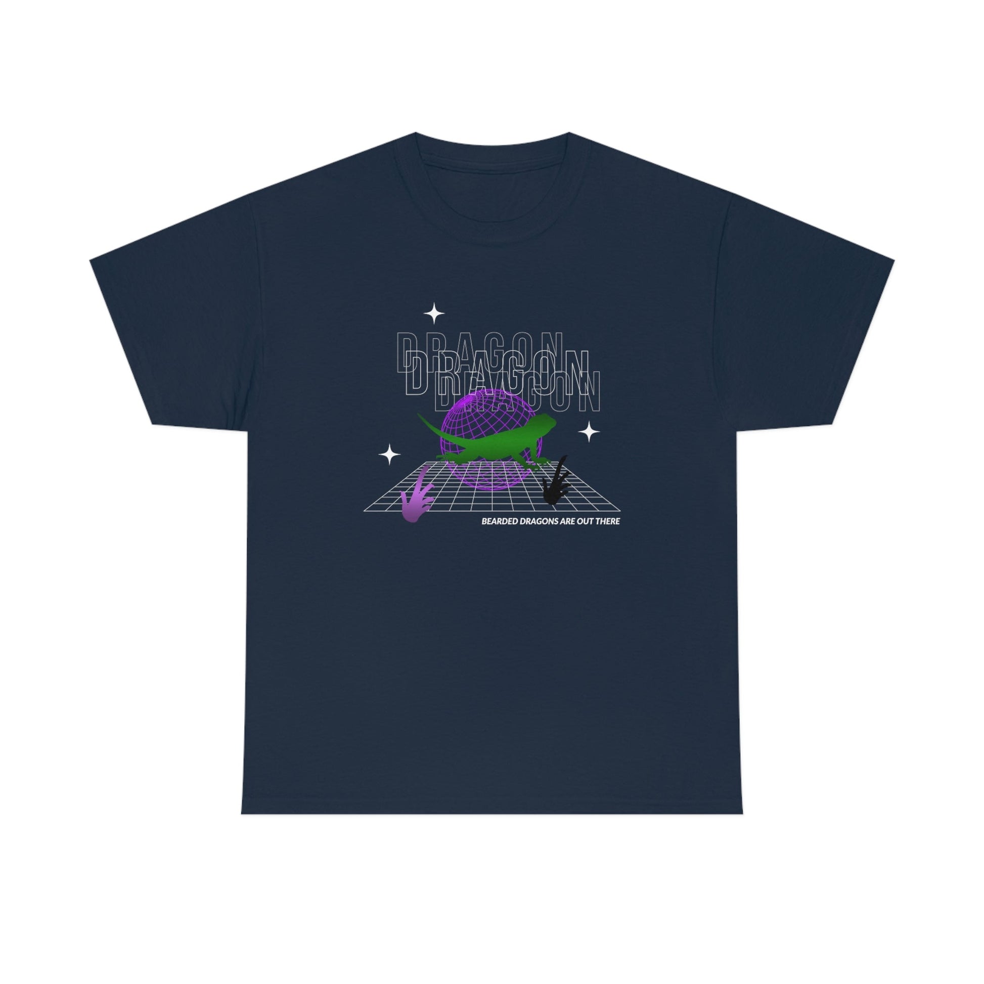 Bearded Dragons Are Out There Heavy Cotton T-Shirt