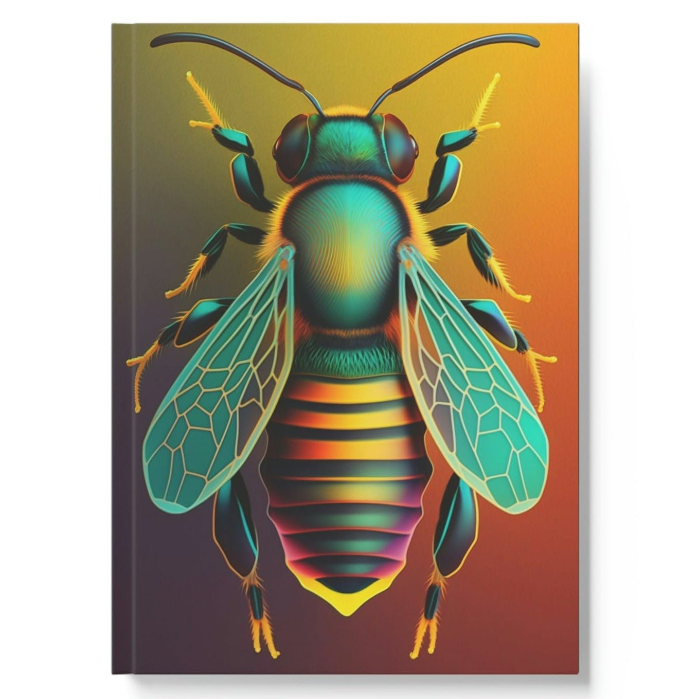Bee Bright Bee Bold Hard Backed Journal