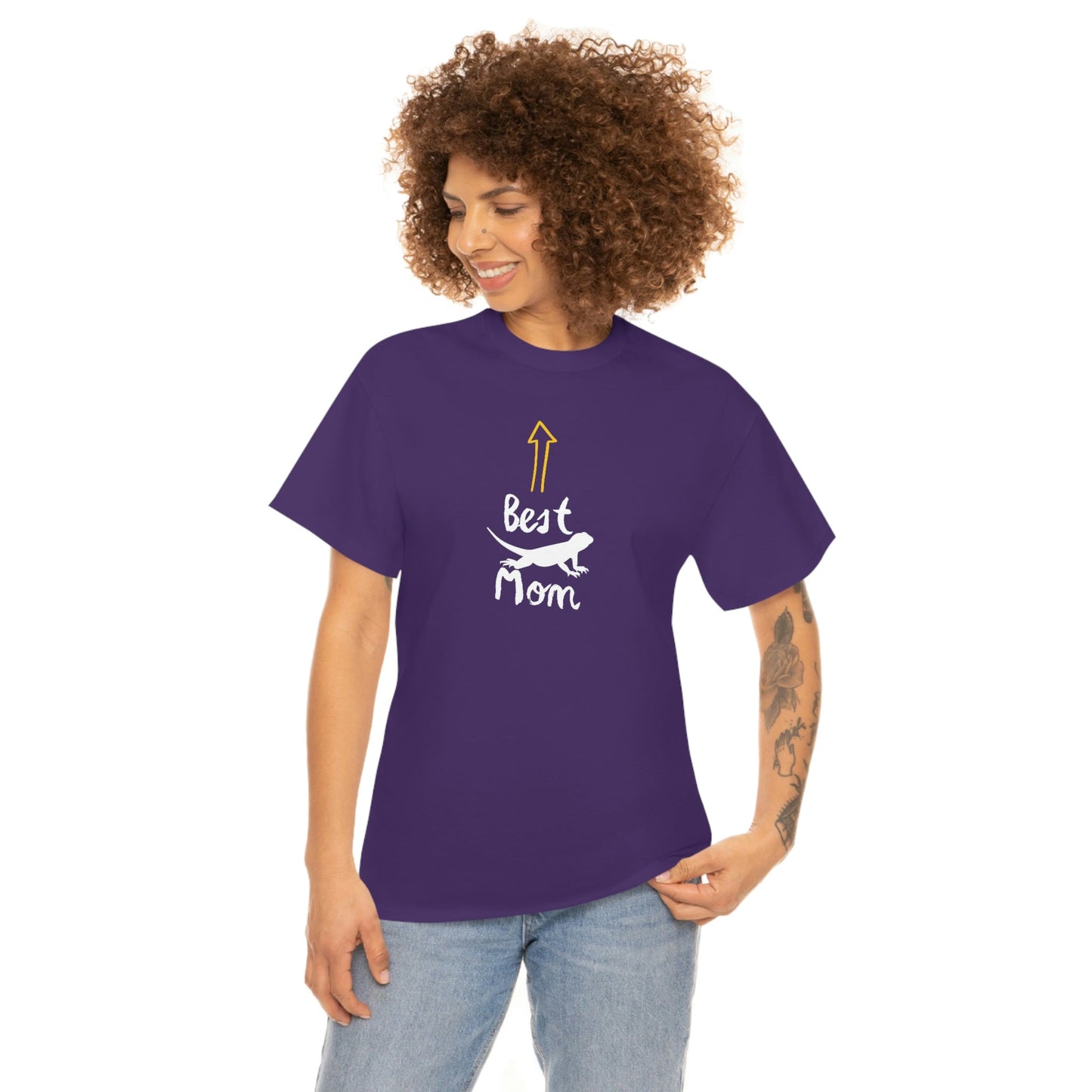 Best Bearded Dragon Mom Heavy Cotton T-Shirt