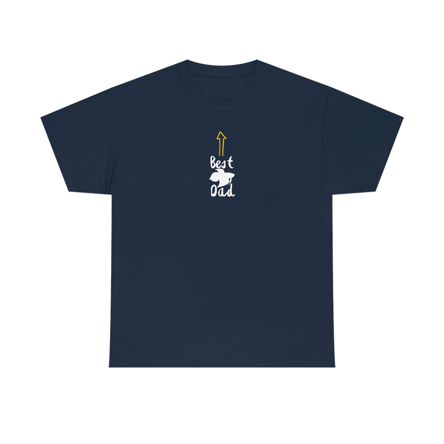 Best Betta Dad Heavy Cotton T-Shirt