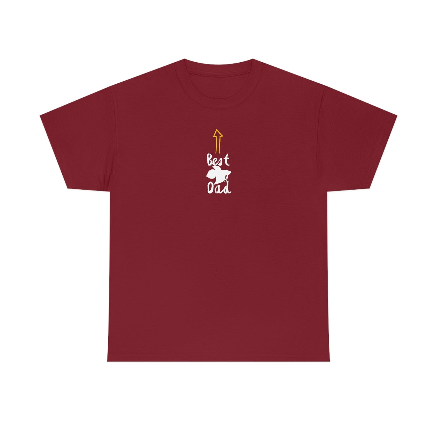 Best Betta Dad Heavy Cotton T-Shirt