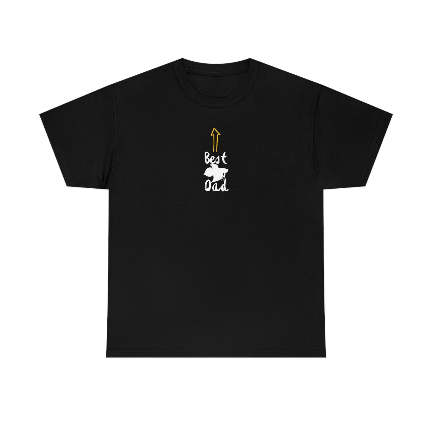 Best Betta Dad Heavy Cotton T-Shirt
