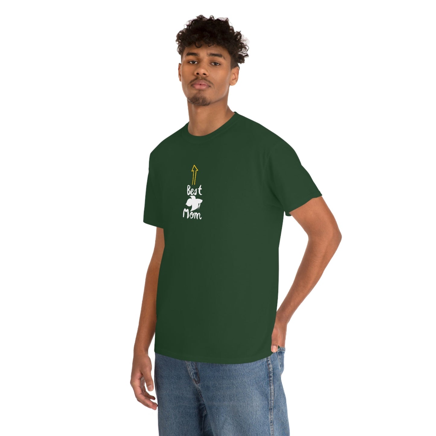 Best Betta Mom Heavy Cotton T-Shirt