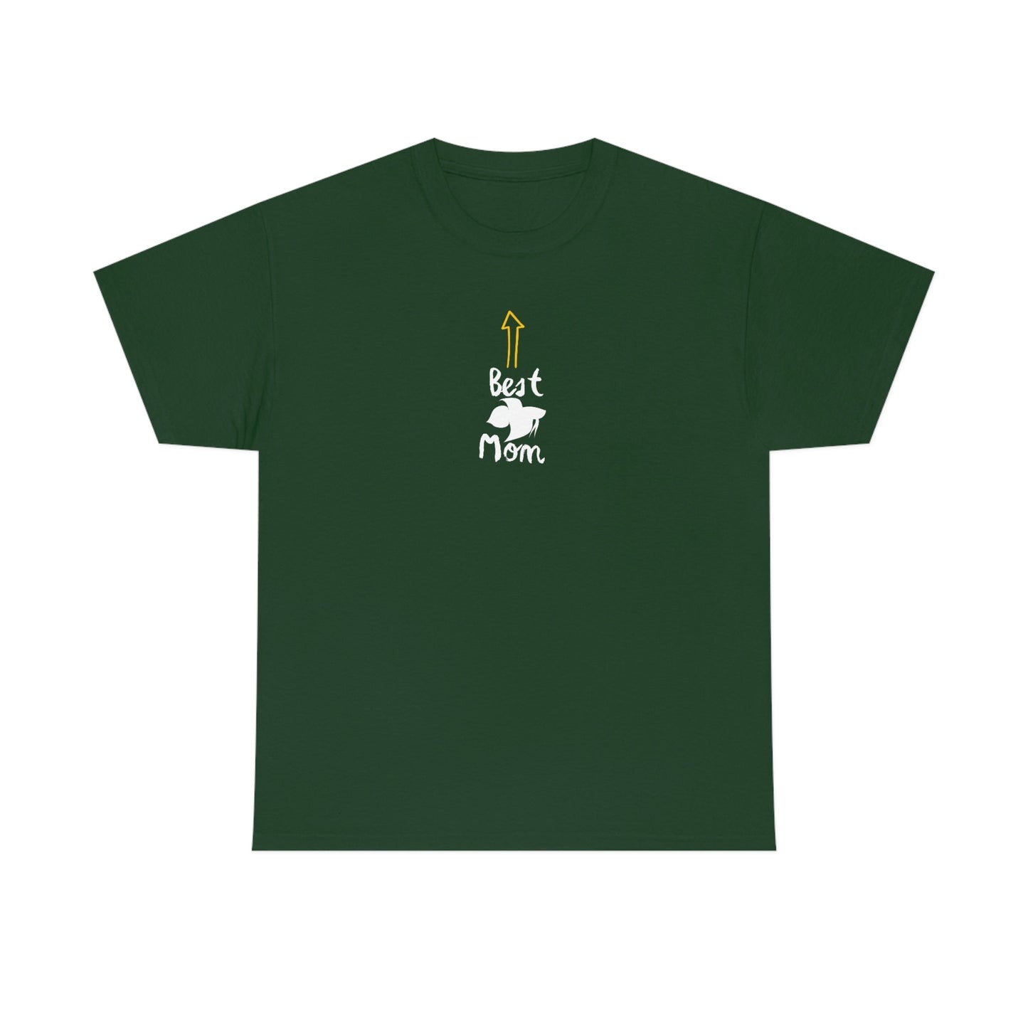Best Betta Mom Heavy Cotton T-Shirt