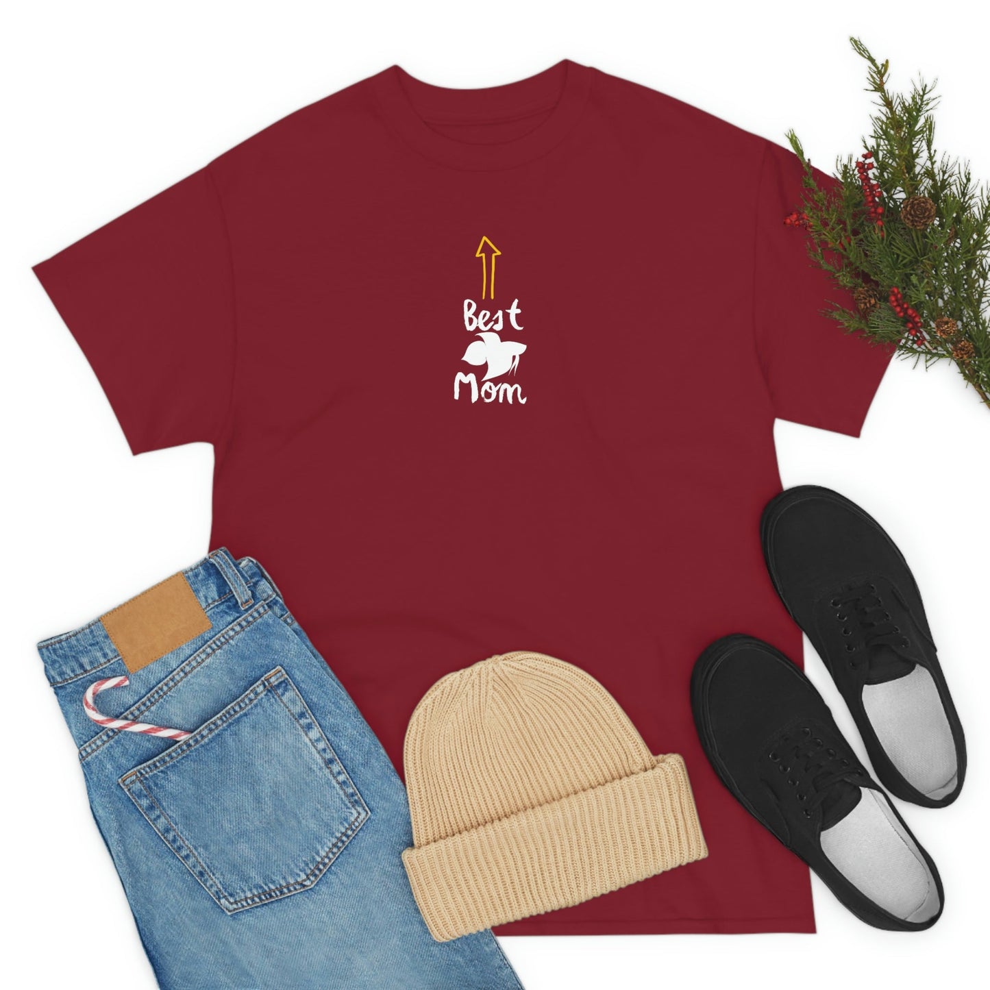 Best Betta Mom Heavy Cotton T-Shirt