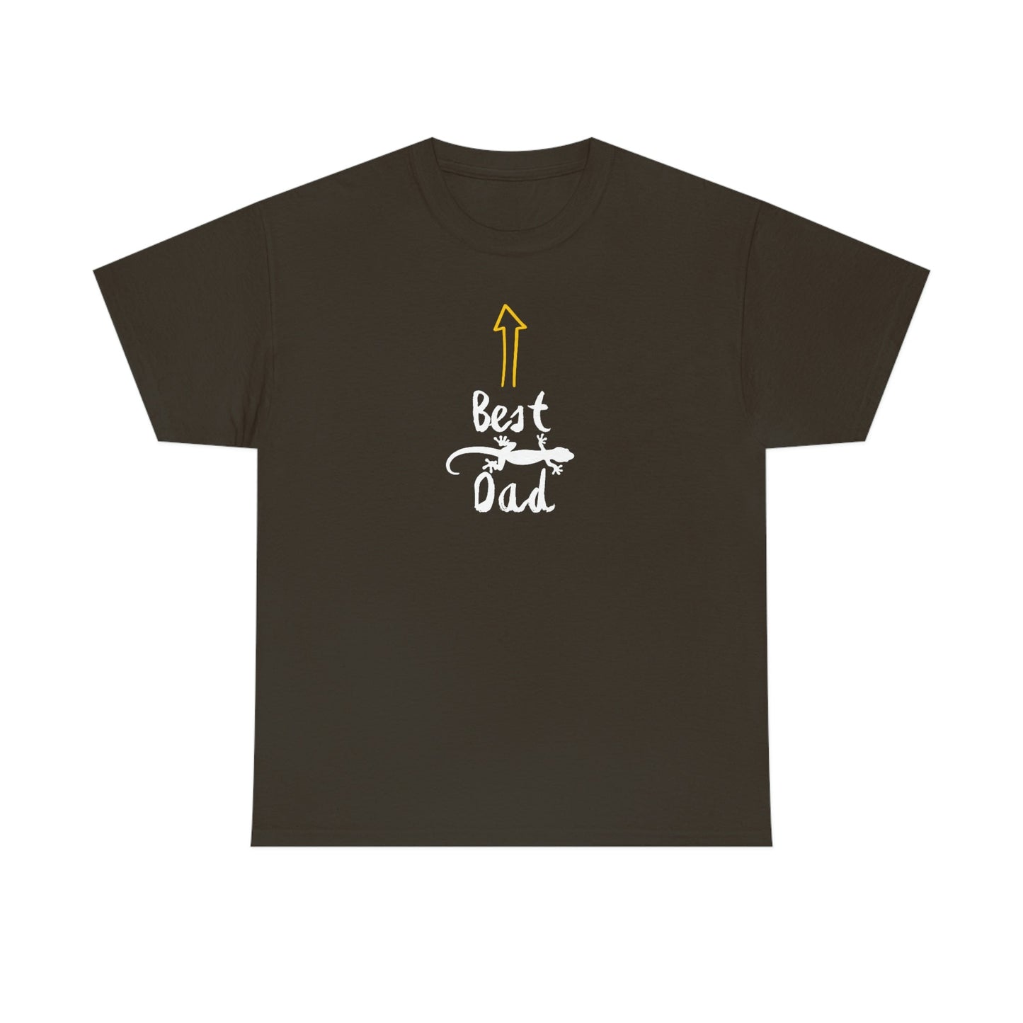 Best Gecko Dad Heavy Cotton Tee