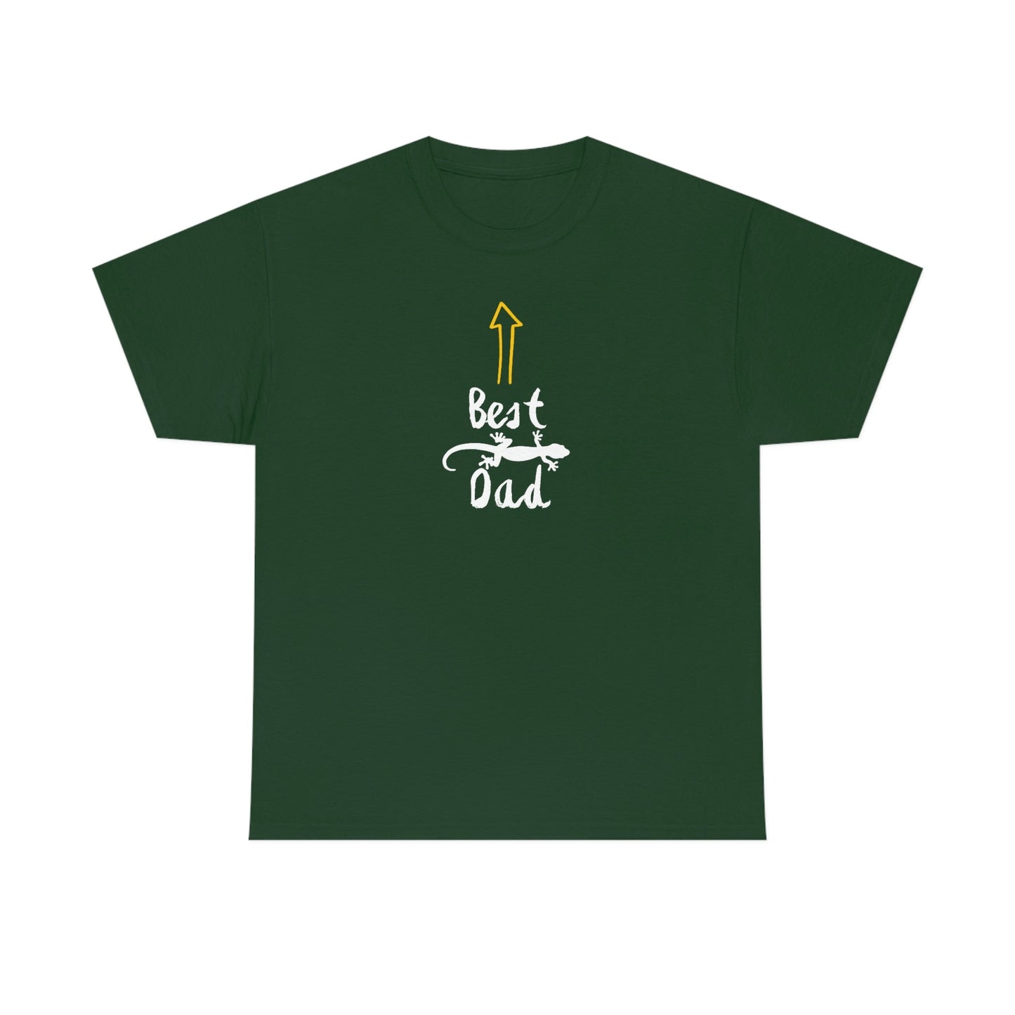 Best Gecko Dad Heavy Cotton Tee