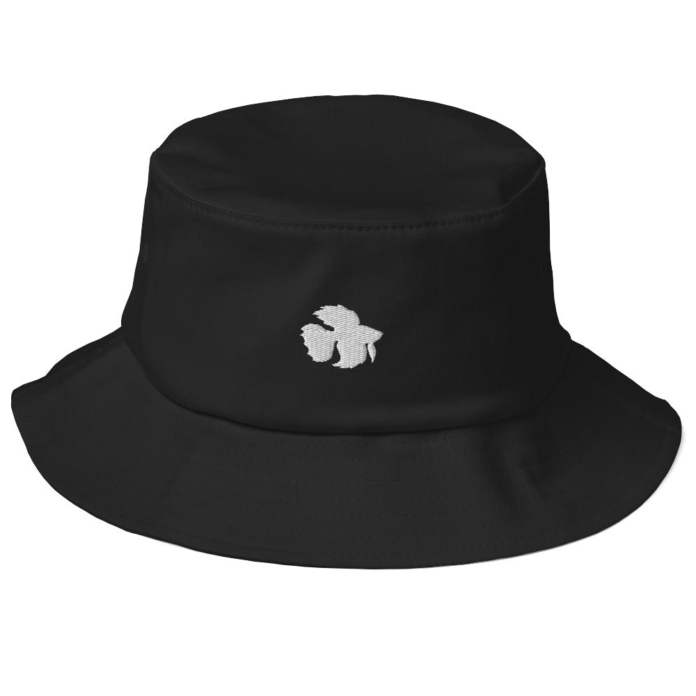 Betta Old School Bucket Hat | Perfect gift for the Betta Fish lover! | Multiple Hat Colors Available