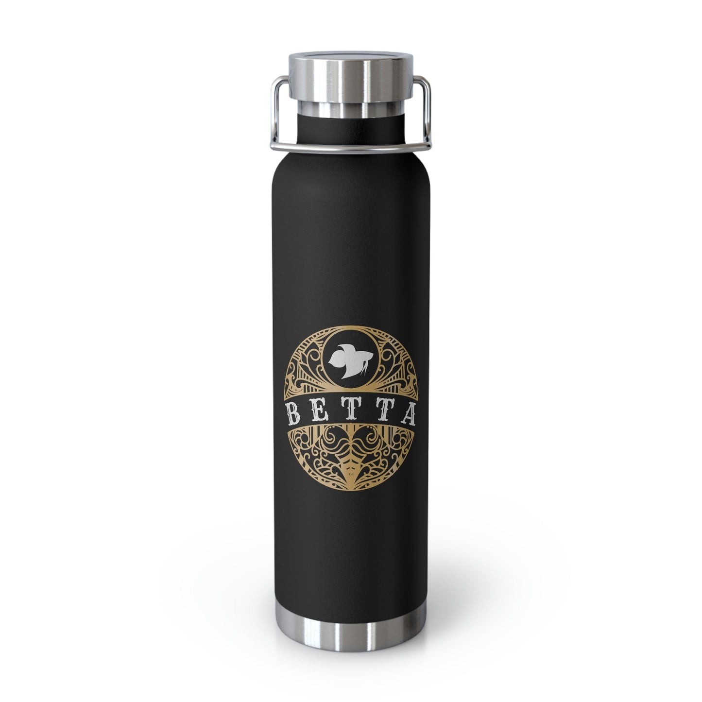 Betta Tattoo | Copper Vacuum Insulated Bottle, 22oz