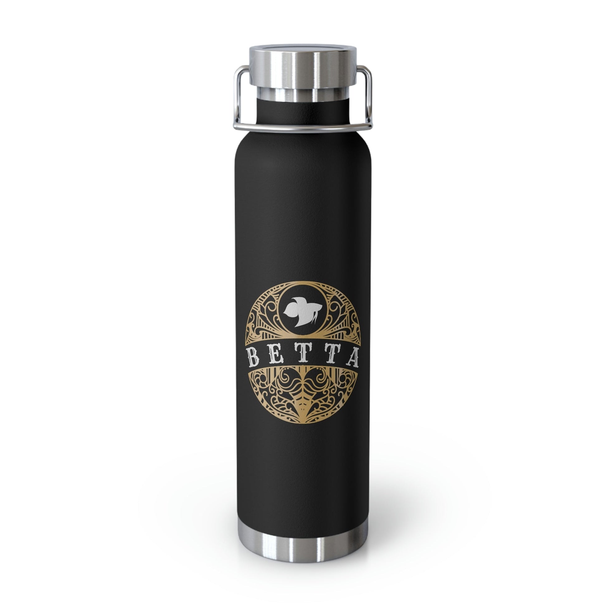 Betta Tattoo | Copper Vacuum Insulated Bottle, 22oz
