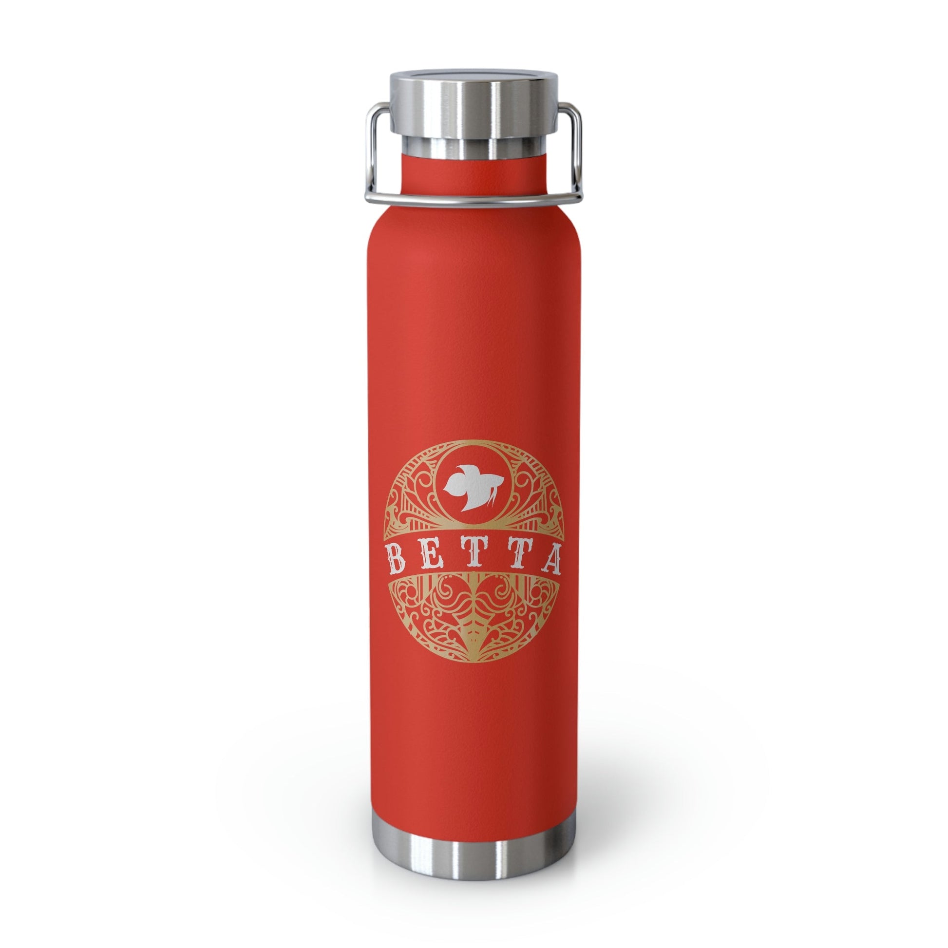 Betta Tattoo | Copper Vacuum Insulated Bottle, 22oz