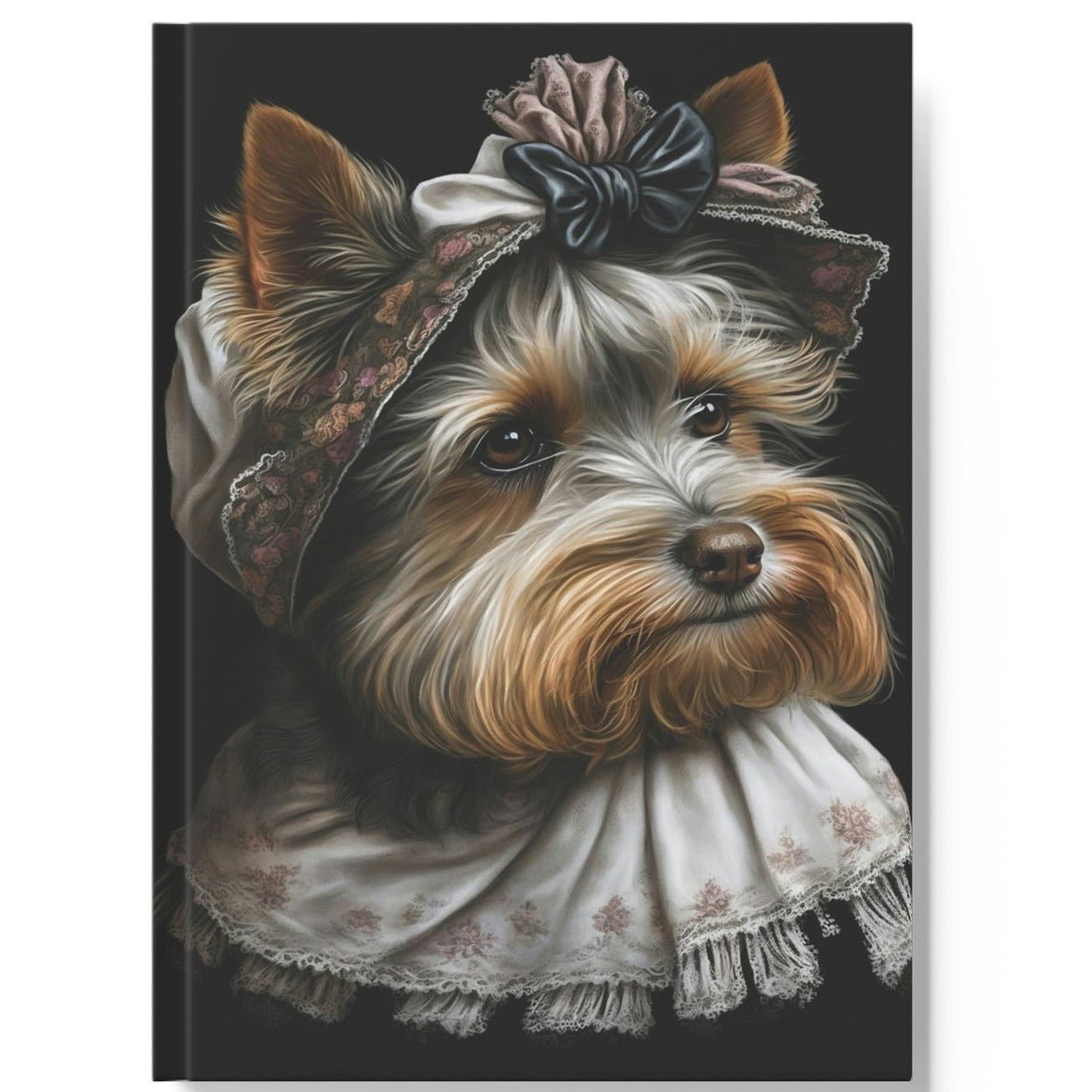 Biewer Terrier Notebook - Button's Bonnet - Biewer Terrier Inspirations - Hard Backed Journal
