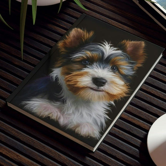 Biewer Terrier Notebook - Cutie Pie - Biewer Terrier Inspirations - Hard Backed Journal