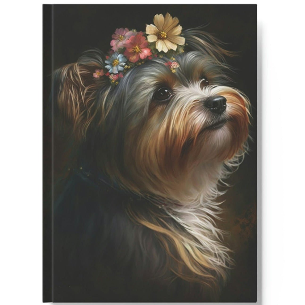 Biewer Terrier Notebook - Look of Adoration - Biewer Terrier Inspirations - Hard Backed Journal