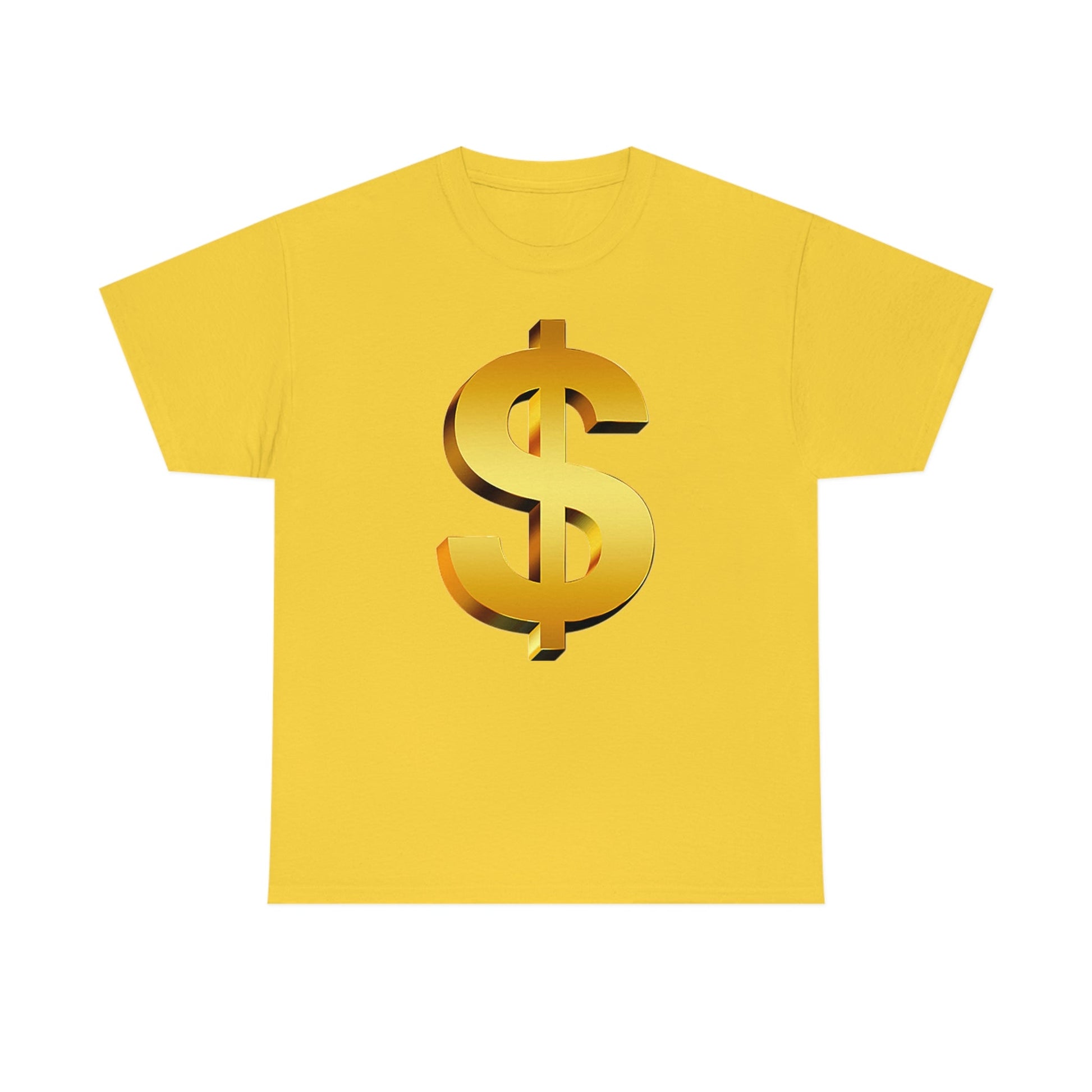Bling Money Cash My Money Folds Unisex Heavy Cotton Tee Bills cash currency bucks coin funds gold dollar C-note big shot deep pocket