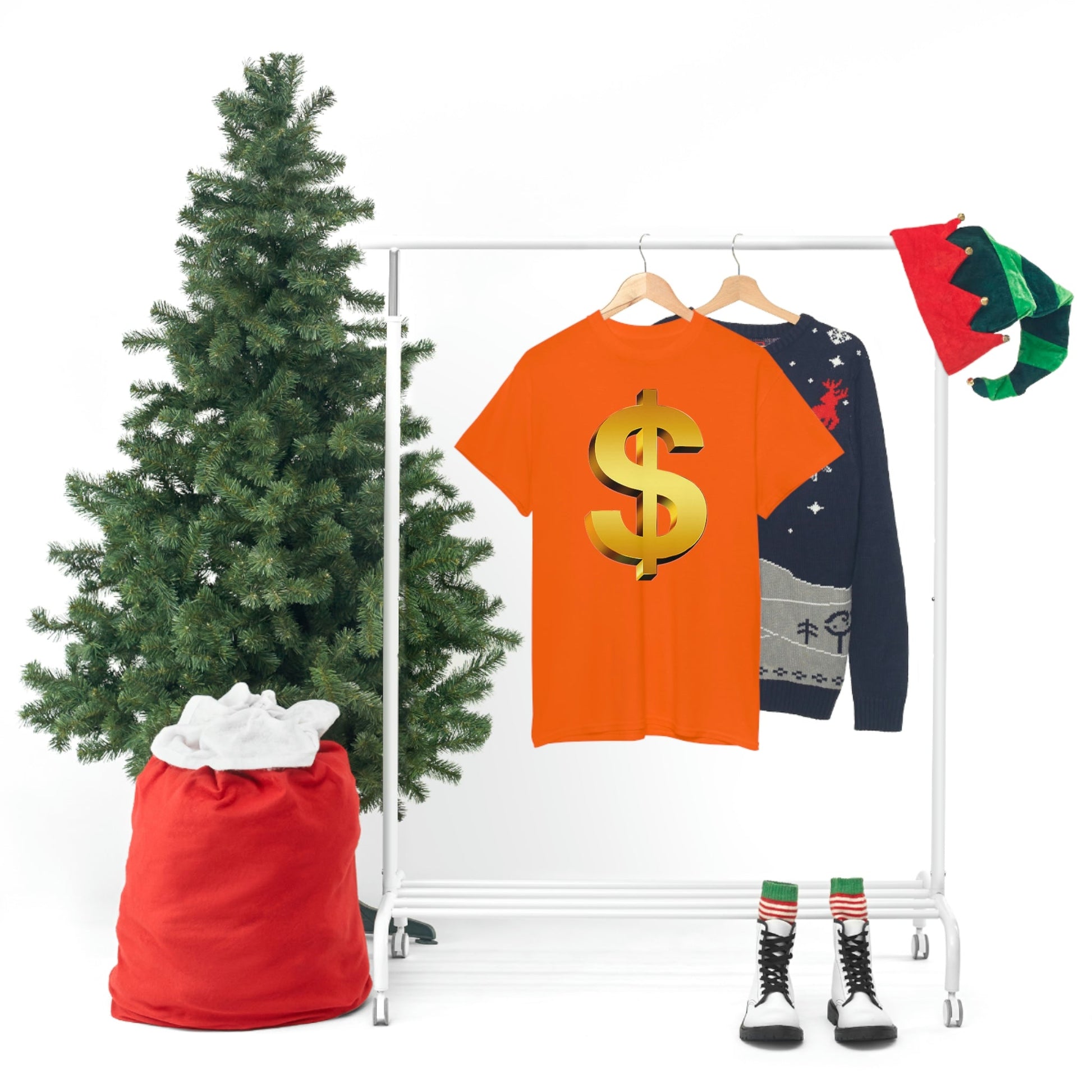 Bling Money Cash My Money Folds Unisex Heavy Cotton Tee Bills cash currency bucks coin funds gold dollar C-note big shot deep pocket