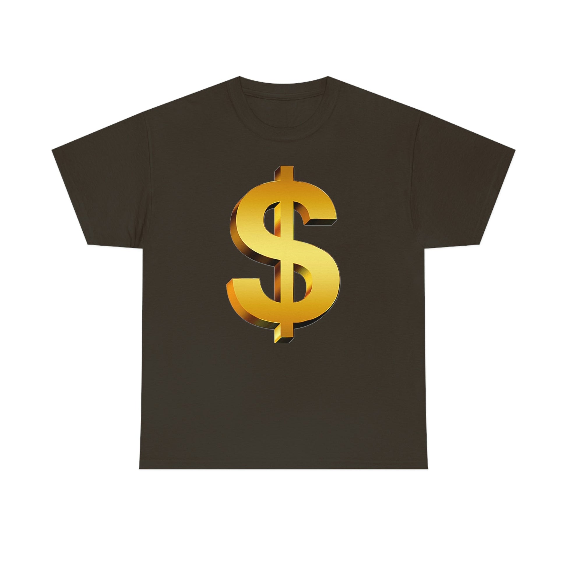 Bling Money Cash My Money Folds Unisex Heavy Cotton Tee Bills cash currency bucks coin funds gold dollar C-note big shot deep pocket