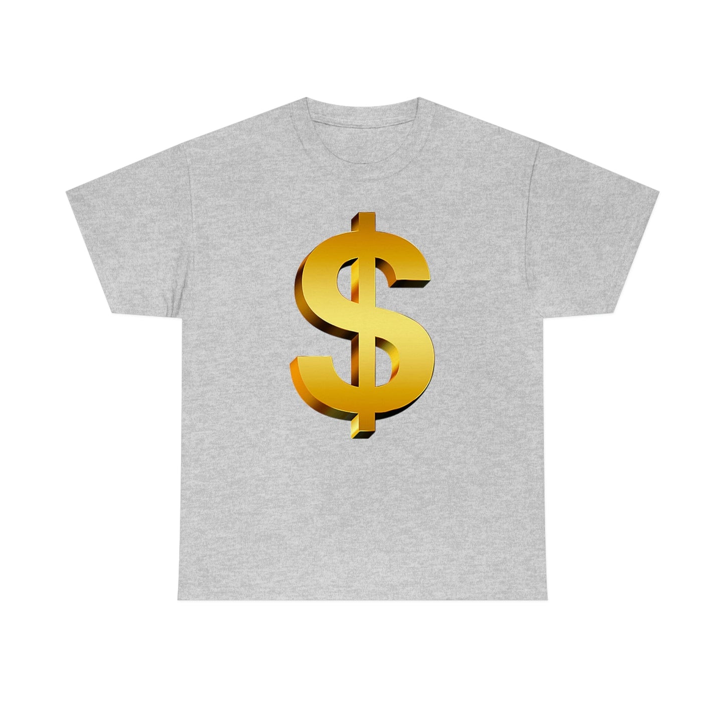 Bling Money Cash My Money Folds Unisex Heavy Cotton Tee Bills cash currency bucks coin funds gold dollar C-note big shot deep pocket
