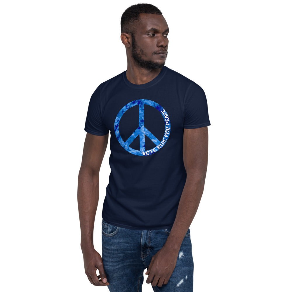 Blue for Peace | Short-Sleeve Unisex T-Shirt