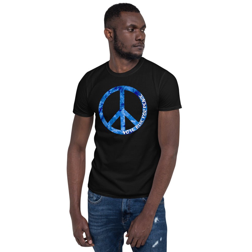 Blue for Peace | Short-Sleeve Unisex T-Shirt