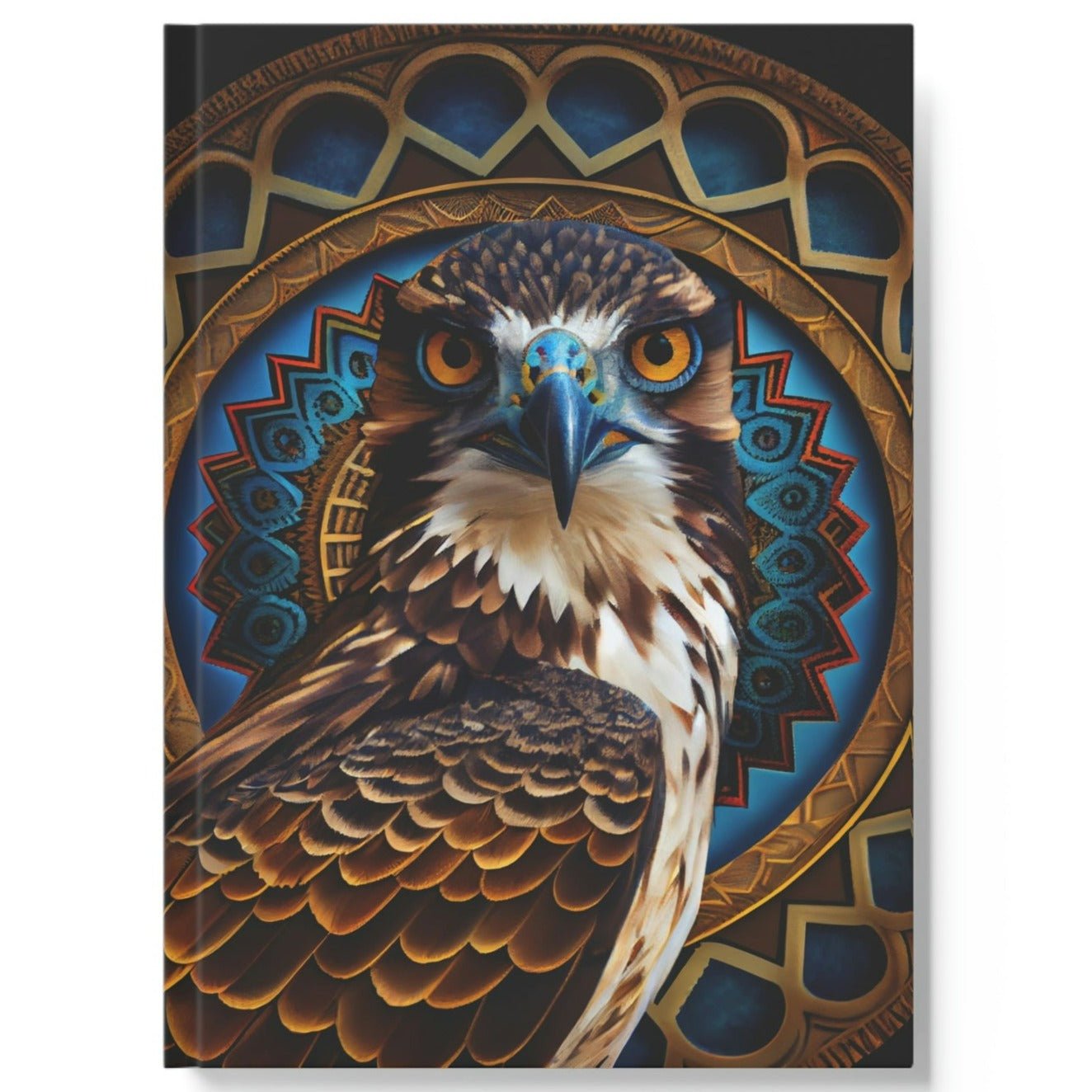 Blue Mandala Osprey Hard Backed Journal