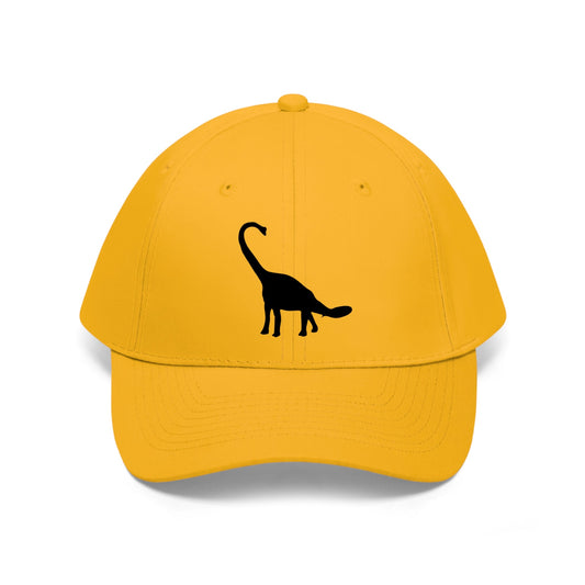 Brachiosaurus Unisex Twill Hat | Paleontologist Gift for Dinosaur Lovers