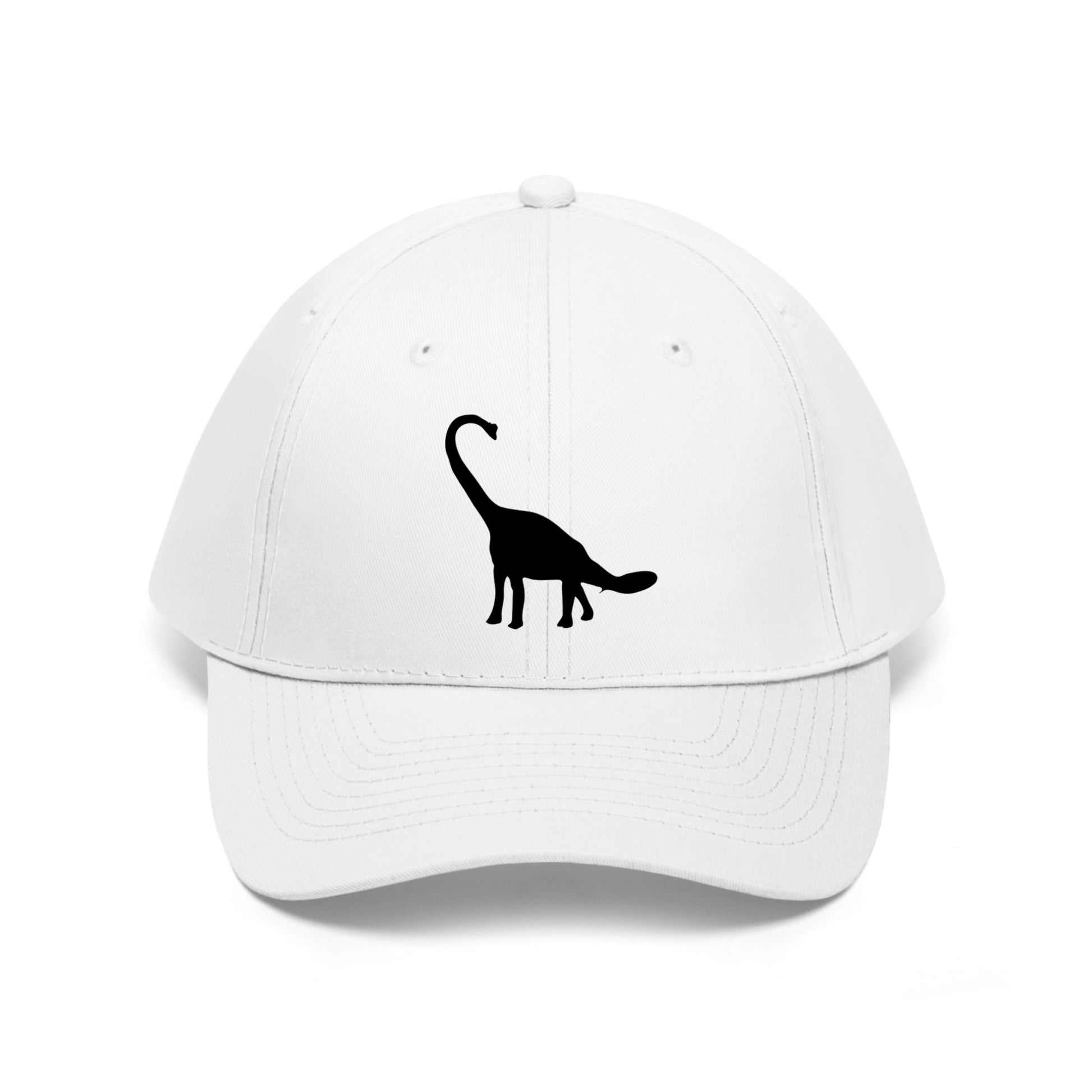Brachiosaurus Unisex Twill Hat | Paleontologist Gift for Dinosaur Lovers
