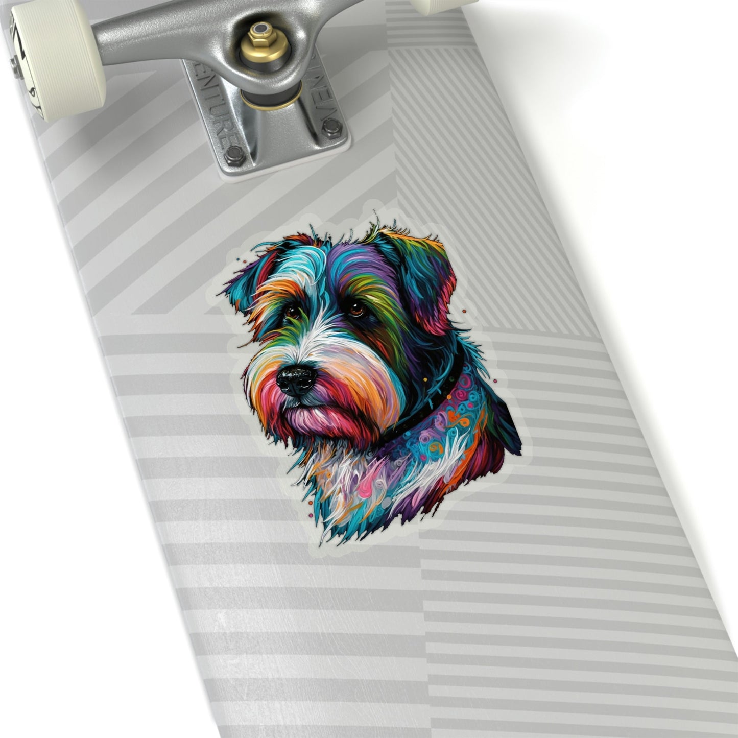 Bright Biewer Terrier Kiss-Cut Stickers