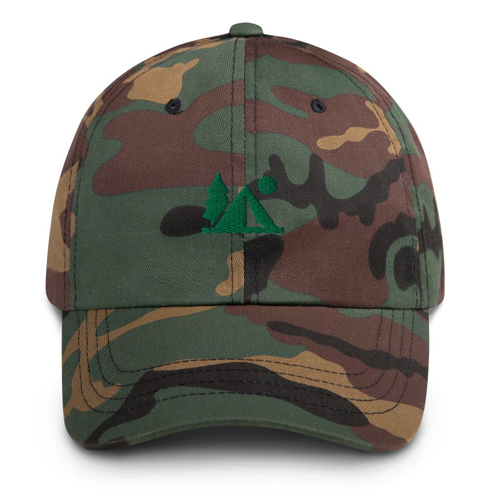 Camping Hat | Perfect gift for the Outdoors, Camping, Hiking & Climbing Enthusiast! | Multiple Hat Colors Available