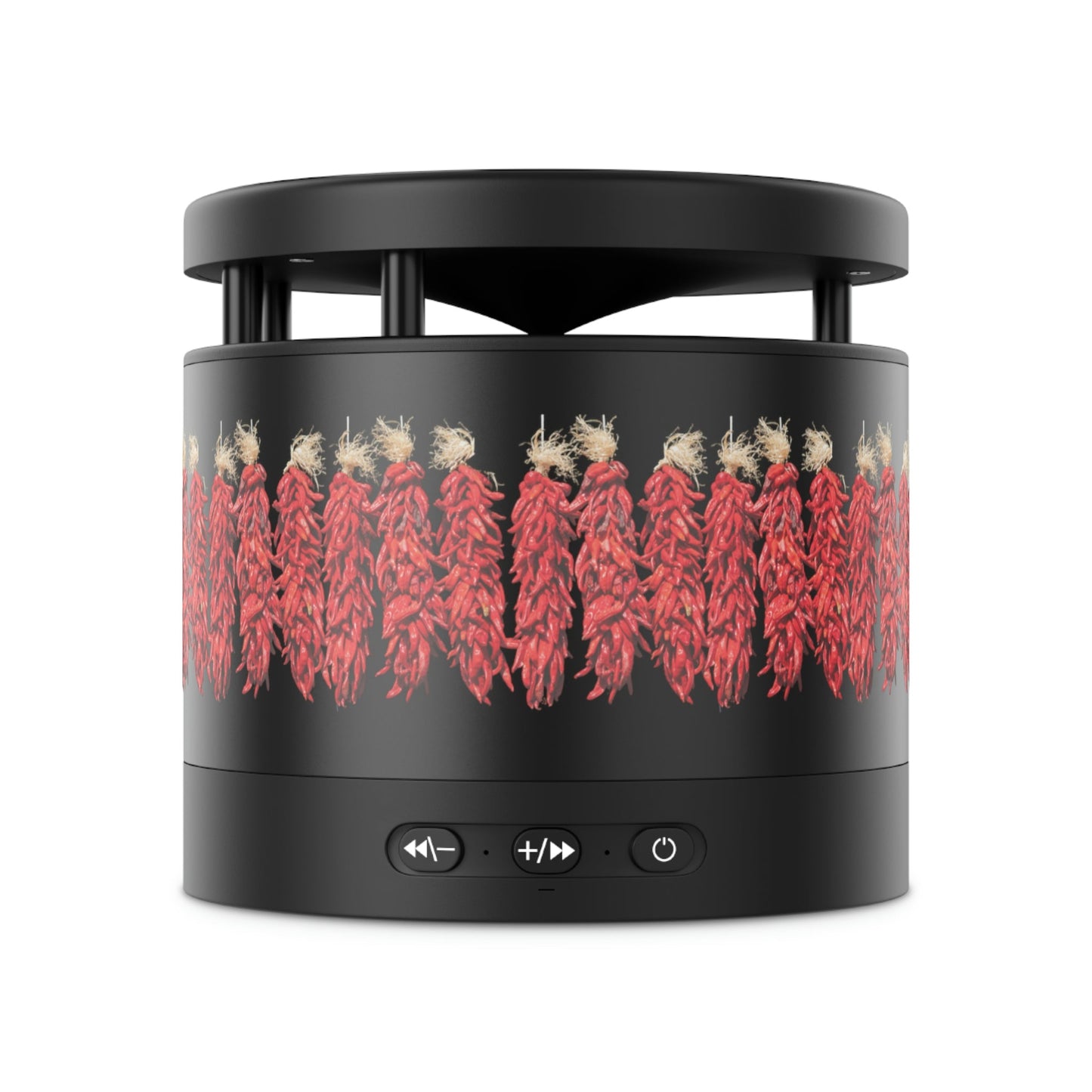 Chile Chili Ristras Metal Bluetooth Speaker and Wireless Charging Pad