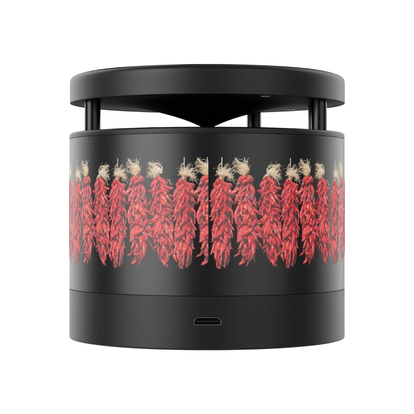 Chile Chili Ristras Metal Bluetooth Speaker and Wireless Charging Pad