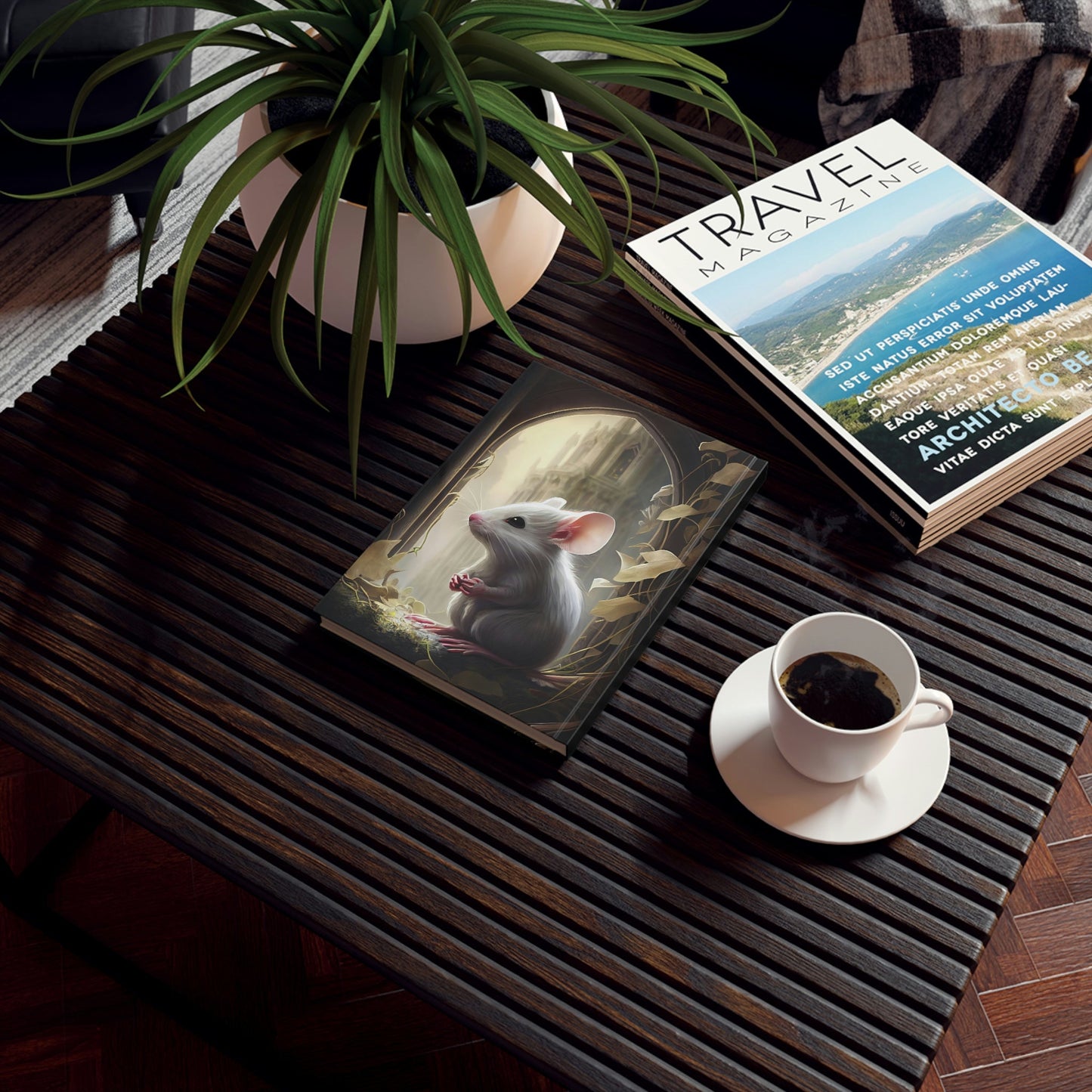 Church Mouse Hard Backed Journal