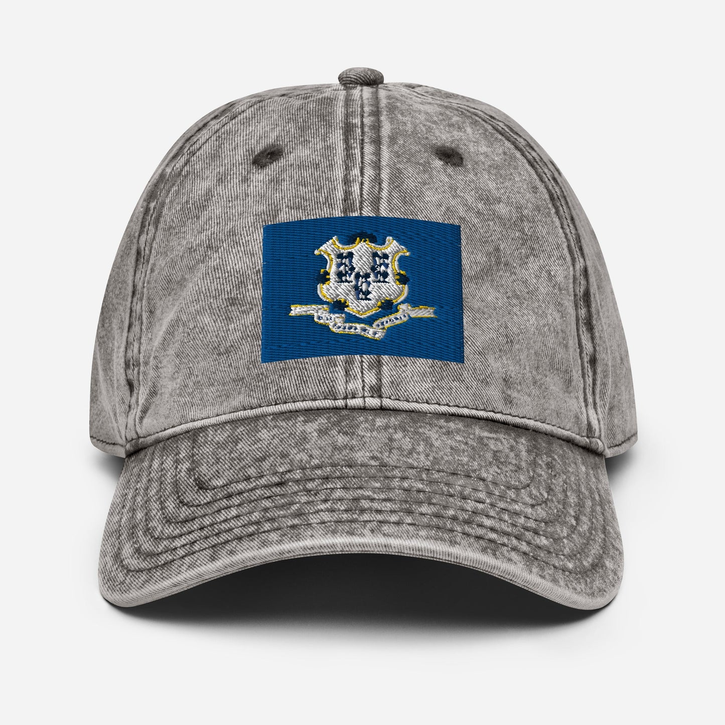 Connecticut Flag Vintage Cotton Twill Cap
