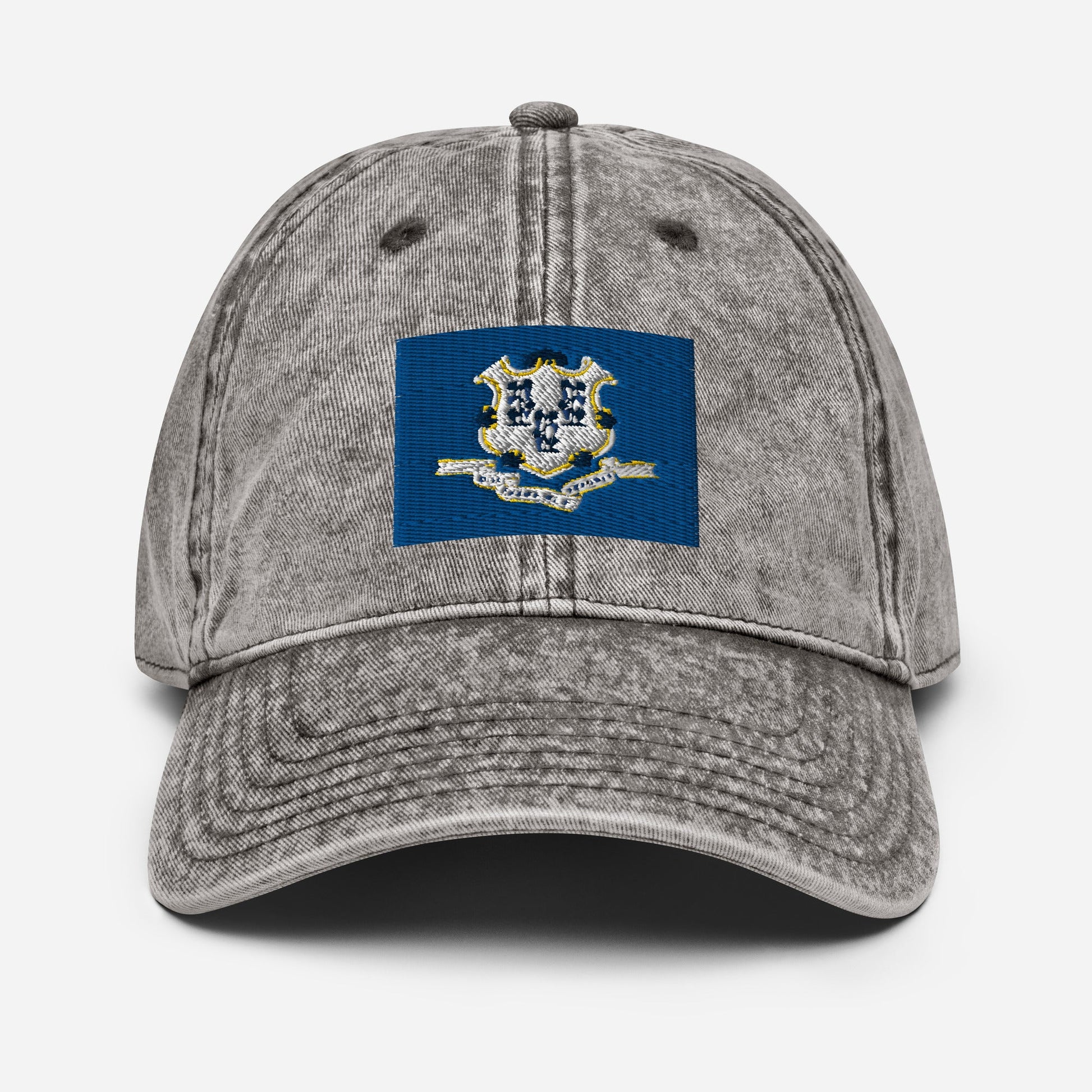 Connecticut Flag Vintage Cotton Twill Cap
