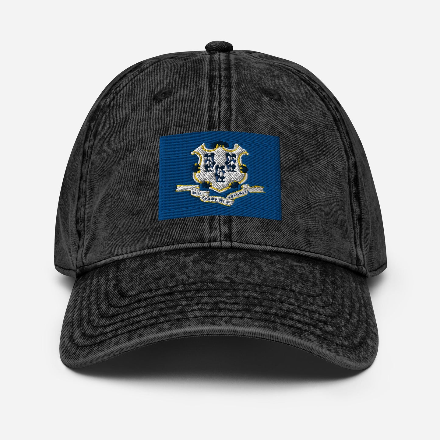 Connecticut Flag Vintage Cotton Twill Cap