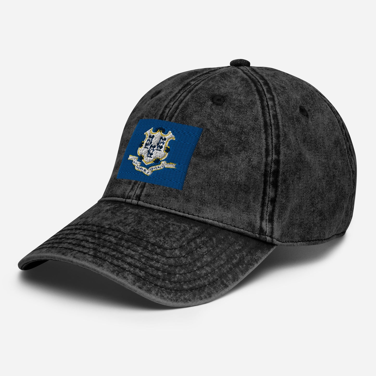 Connecticut Flag Vintage Cotton Twill Cap