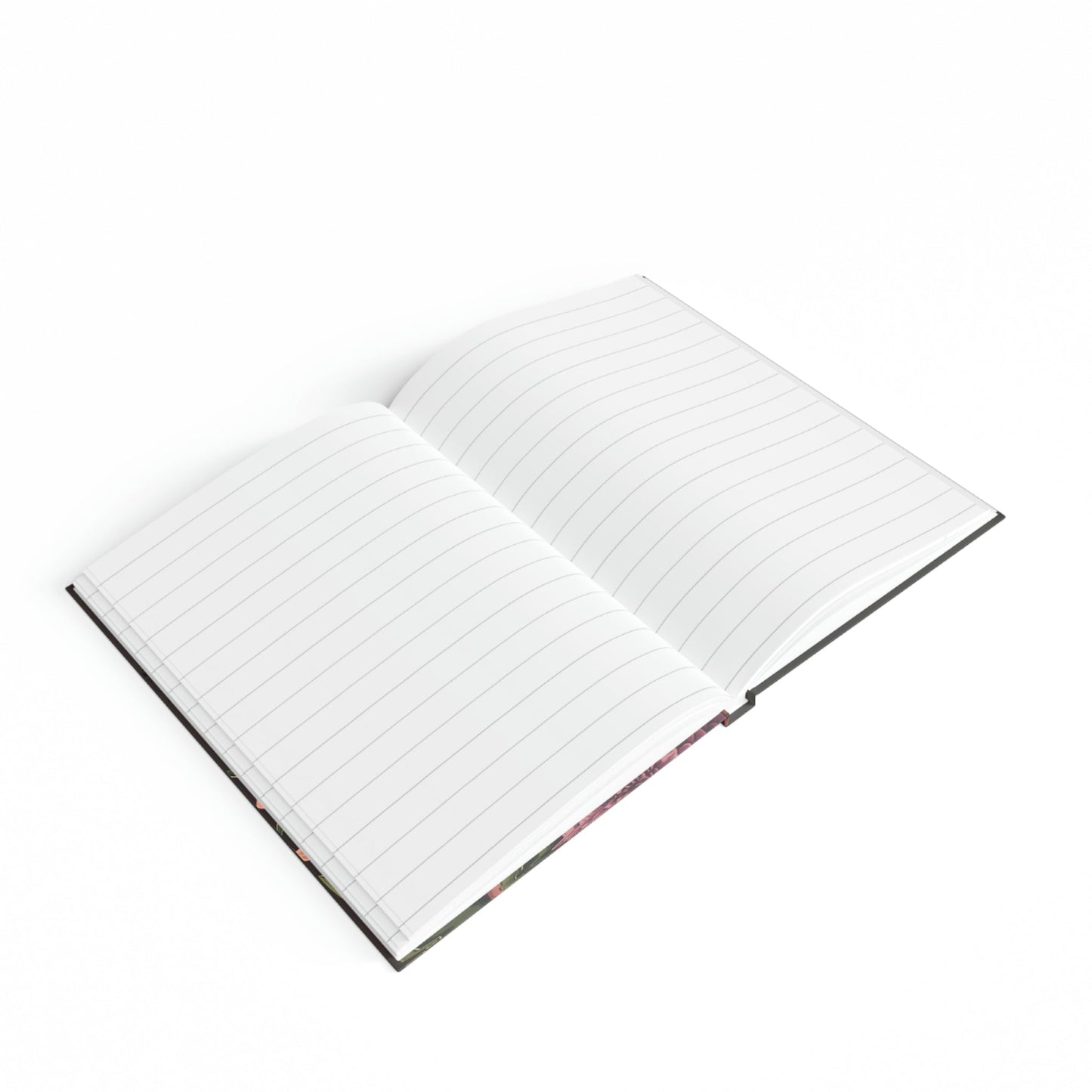Cornish Rex Notebook - Garden Morning - Cat Inspirations - Hard Backed Journal