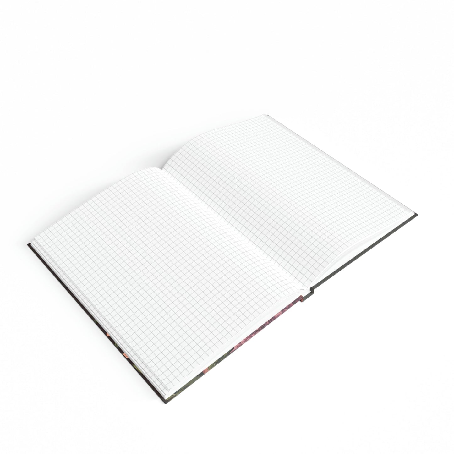 Cornish Rex Notebook - Garden Morning - Cat Inspirations - Hard Backed Journal
