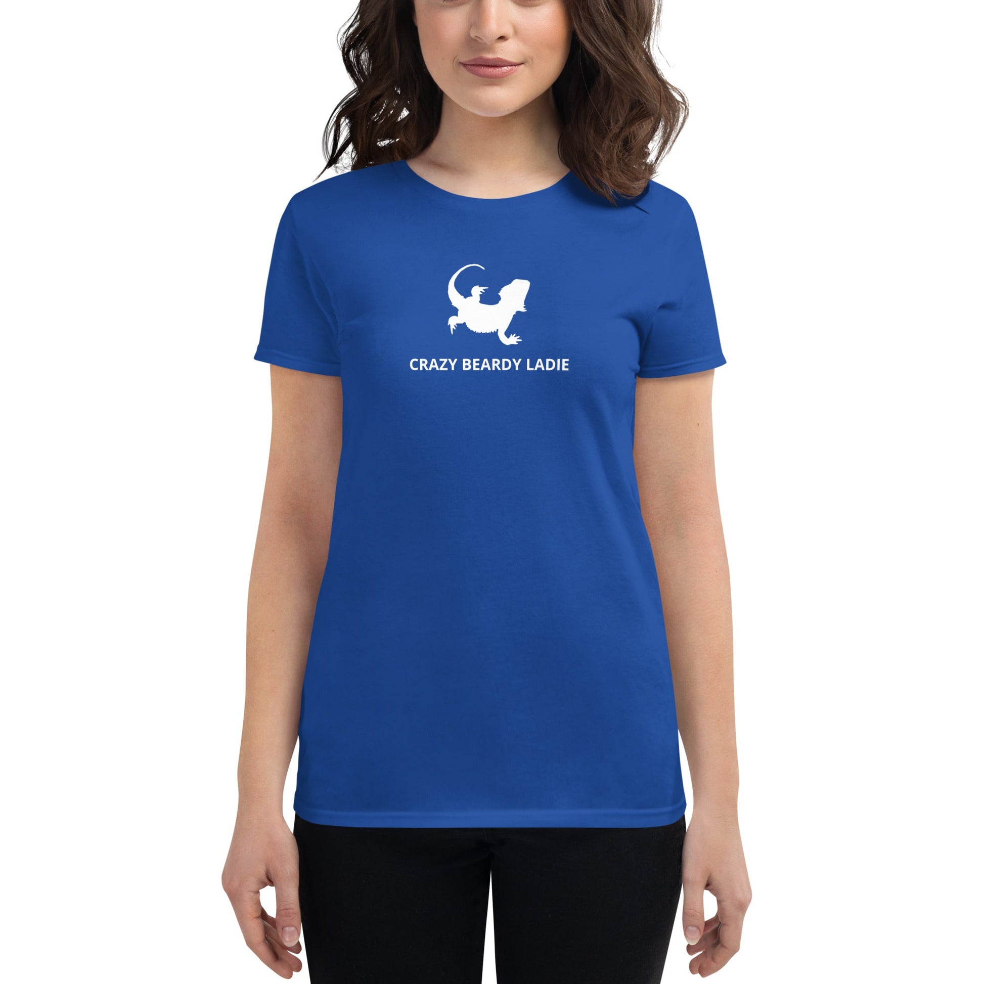 Crazy Beardy Lady Women's short sleeve t-shirt