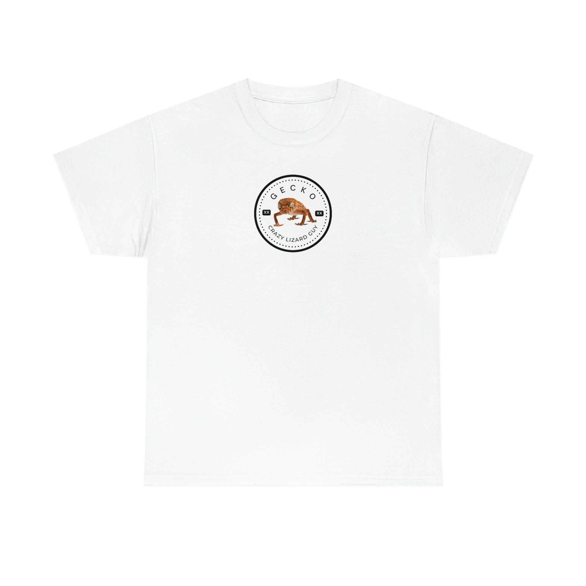 Crazy Lizard Guy Gecko Heavy Cotton Tee, Gecko Gift, Gecko Shirt, Gecko T-Shirt, Gecko Dad ,Leopard Gecko, Crested Gecko, Gecko Mom,