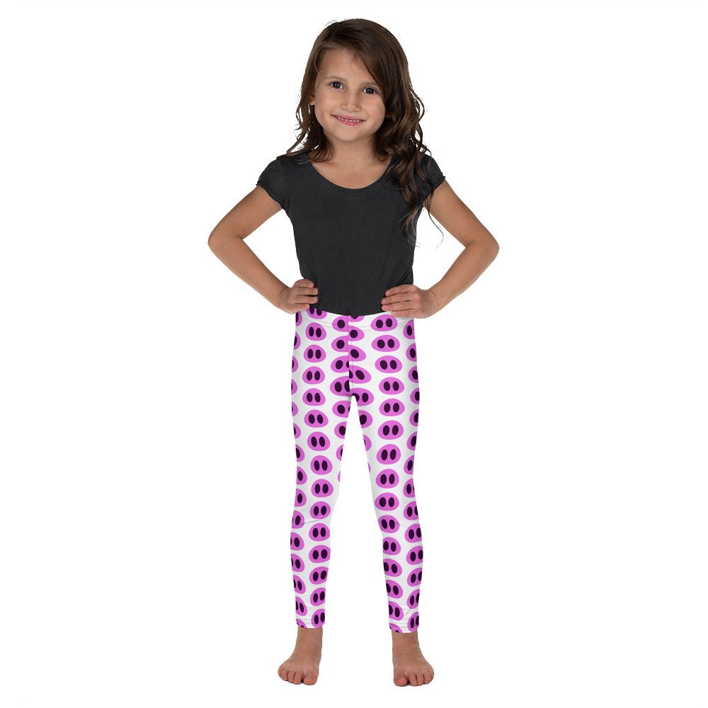 Cute Kids Pig Leggings Set Matches Kid's Shirt Piggy Piggies Farm Farmer Pink quality comfy stretchy
