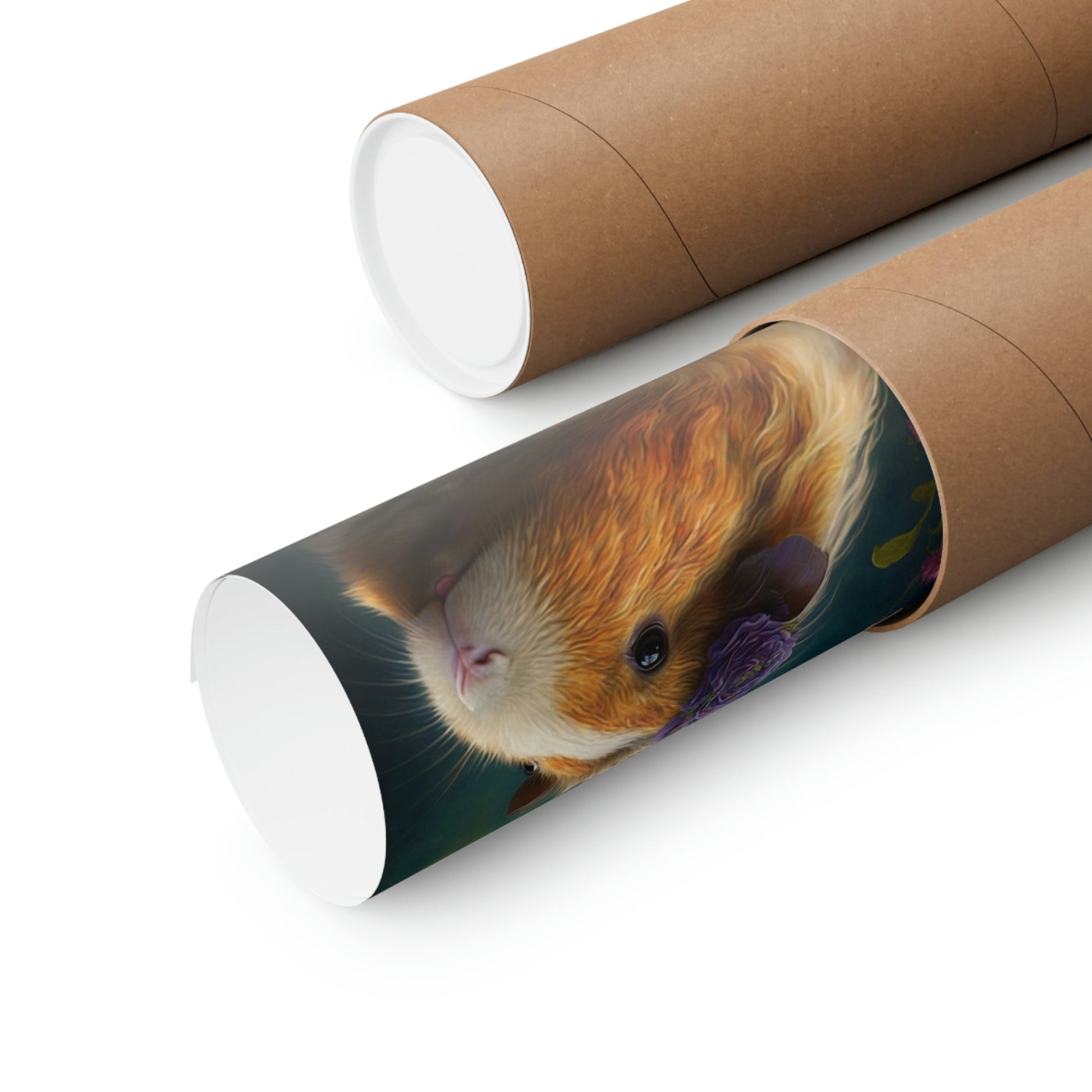 Day Dreaming Guinea Pig Premium Matte Vertical Posters