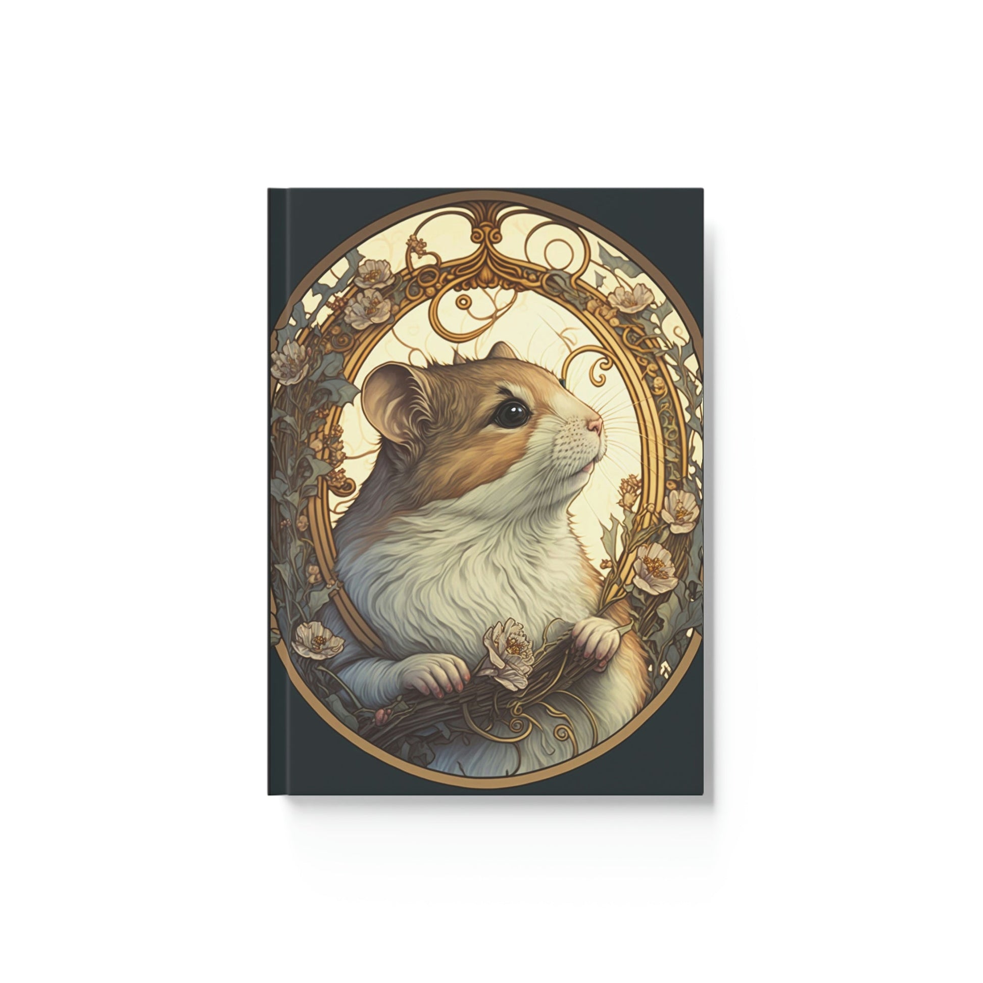Day Dreaming Hamster Hard Backed Journal