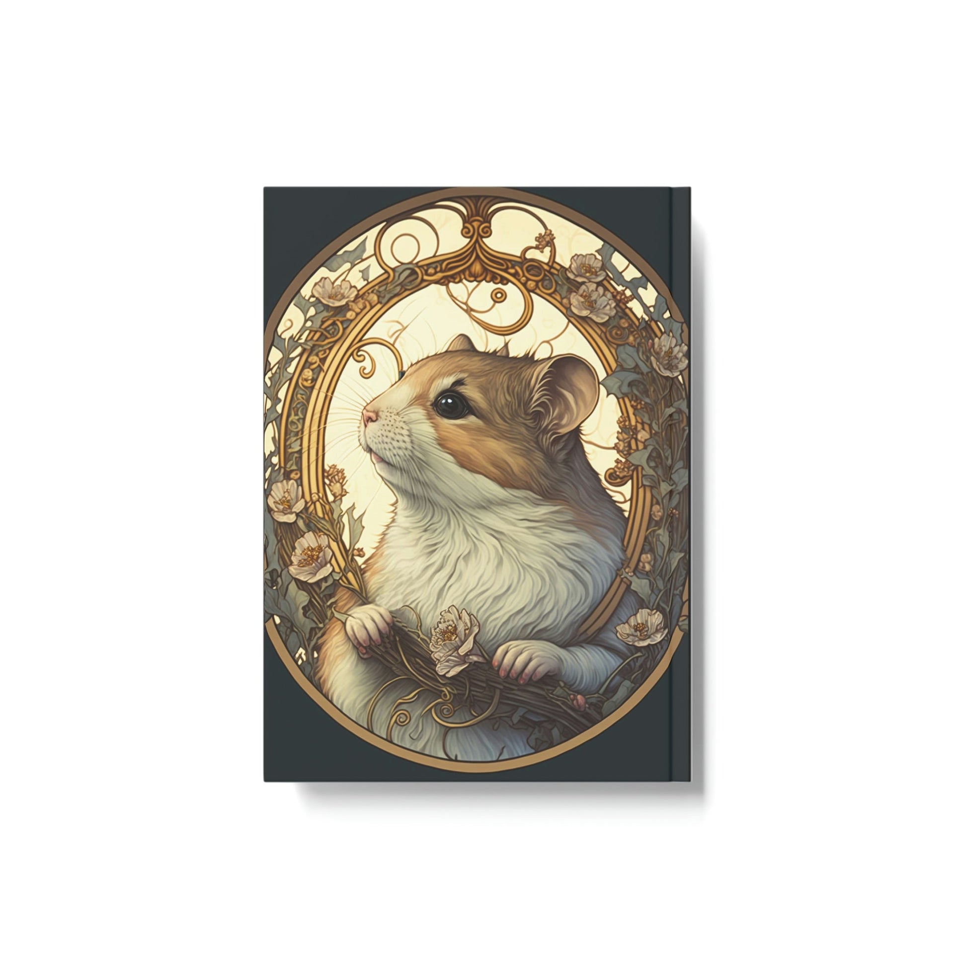 Day Dreaming Hamster Hard Backed Journal