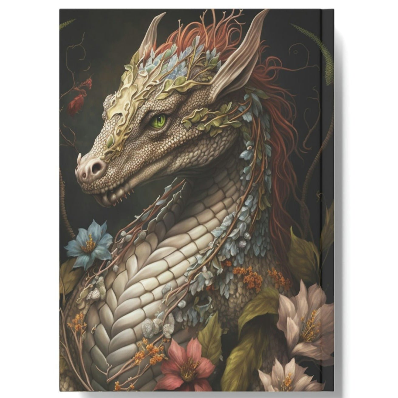 Deep Wood Dragon Hard Backed Journal