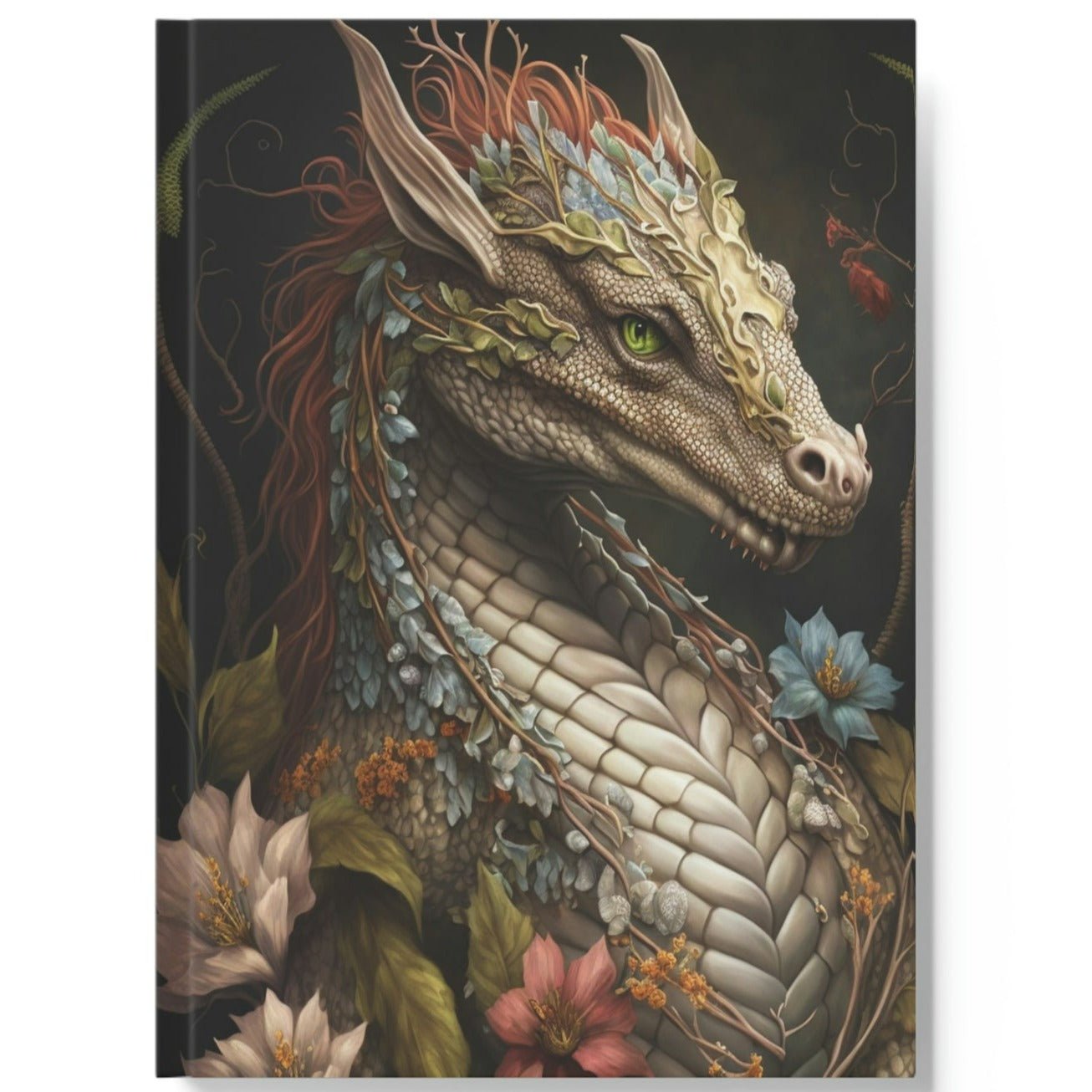 Deep Wood Dragon Hard Backed Journal