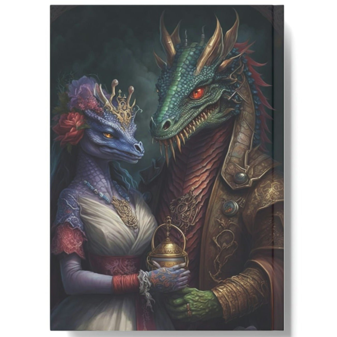 Dragon Couple Hard Backed Journal
